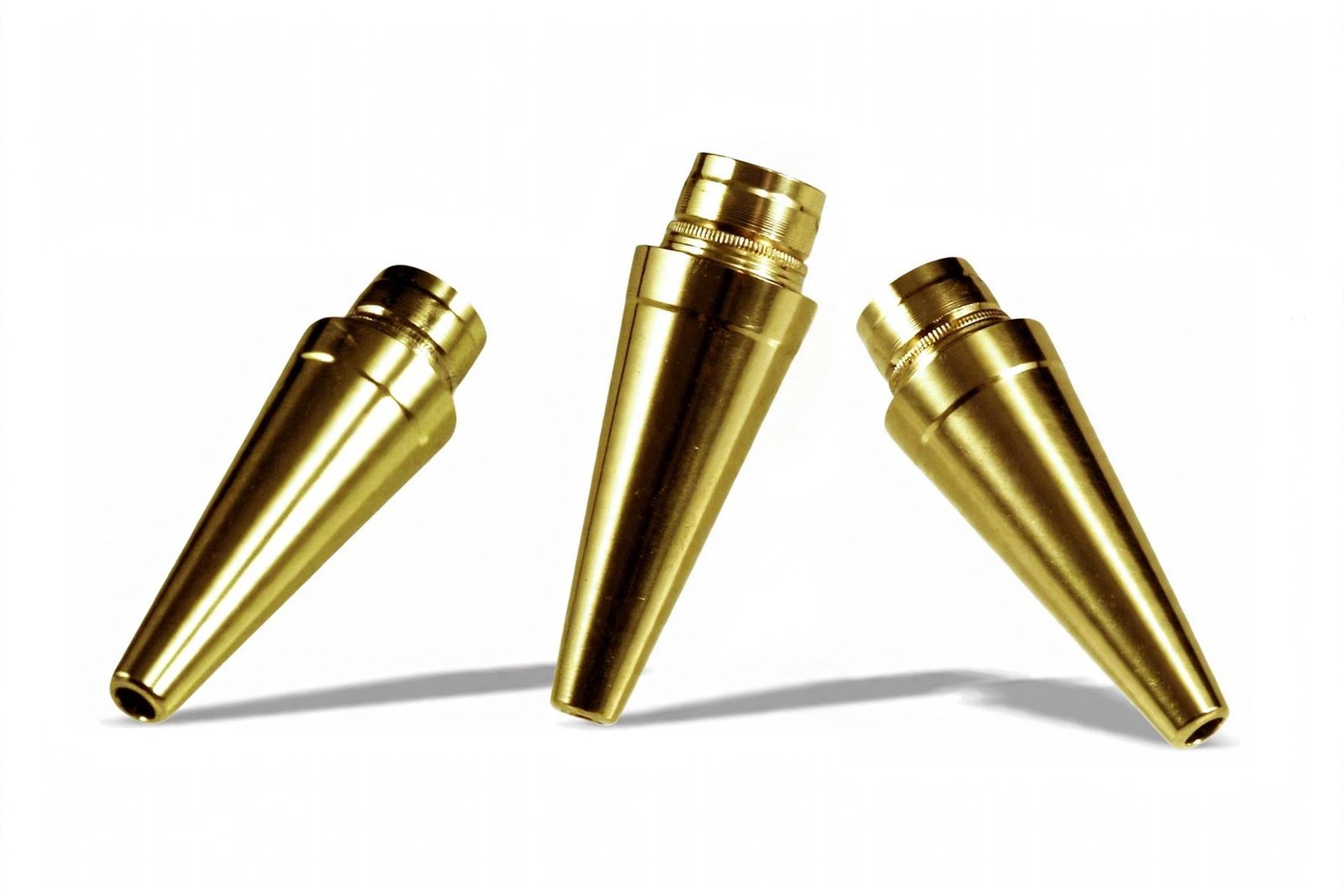 Custom CNC-turned precision brass parts made to drawing in Jamnagar, India
